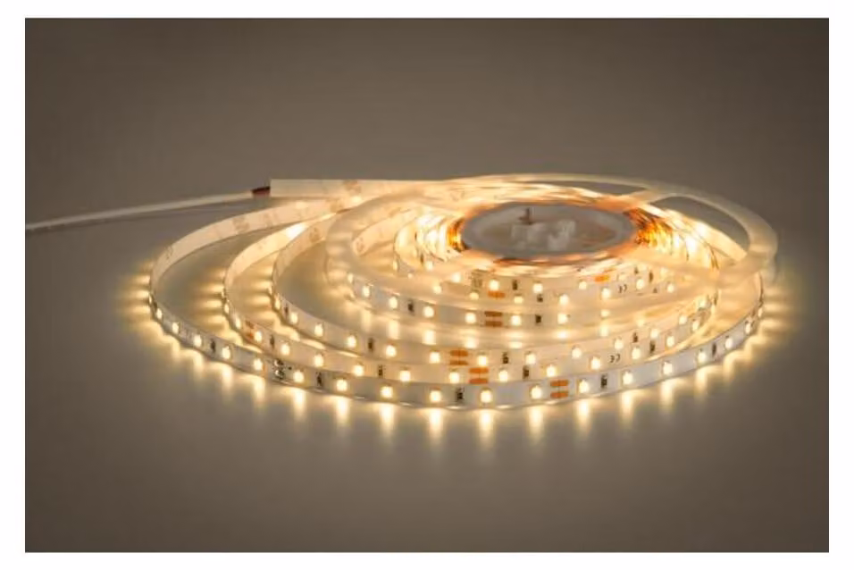 Striscia flessibile LED 24V 2700K IP00 5m - Nastro/striscia luminosa 24V bianco 38201027