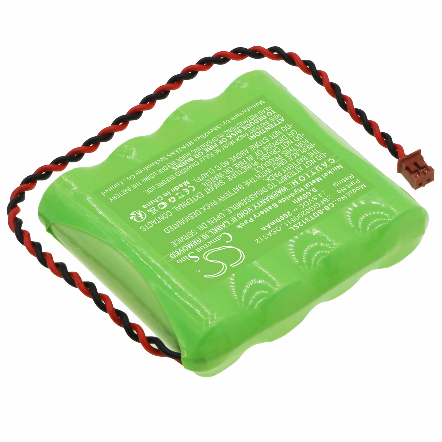 TECHTEK Batteria compatibile con [Shimpo] FGE-HX, FGE-HXY, FGE-X, FGE-XY, FGV-HX, FGV-HXY, FGV-X, FGV-XY, Force Gauges FGE, Force Gauges FGV sostitui