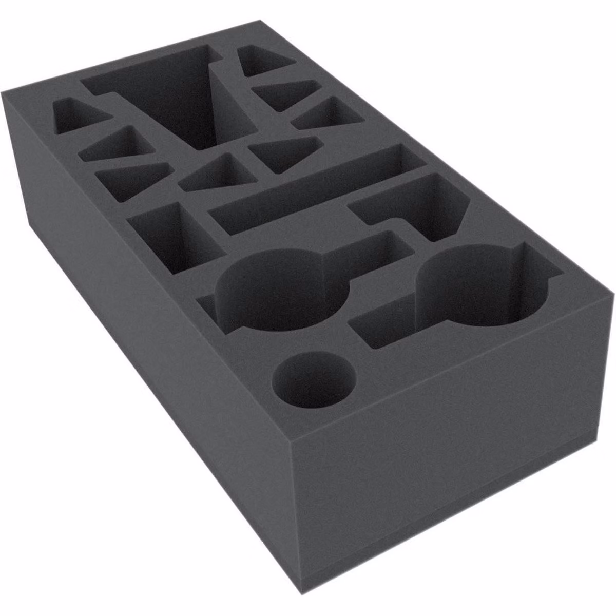 Inserto in schiuma 285 x 142,5 x 80 mm per scatole di giochi da tavolo