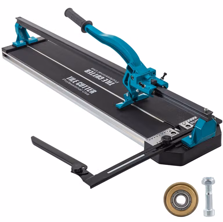 Tagliapiastrelle manuale fino a 31 pollici con laser – Tagliapiastrelle con manico ergonomico