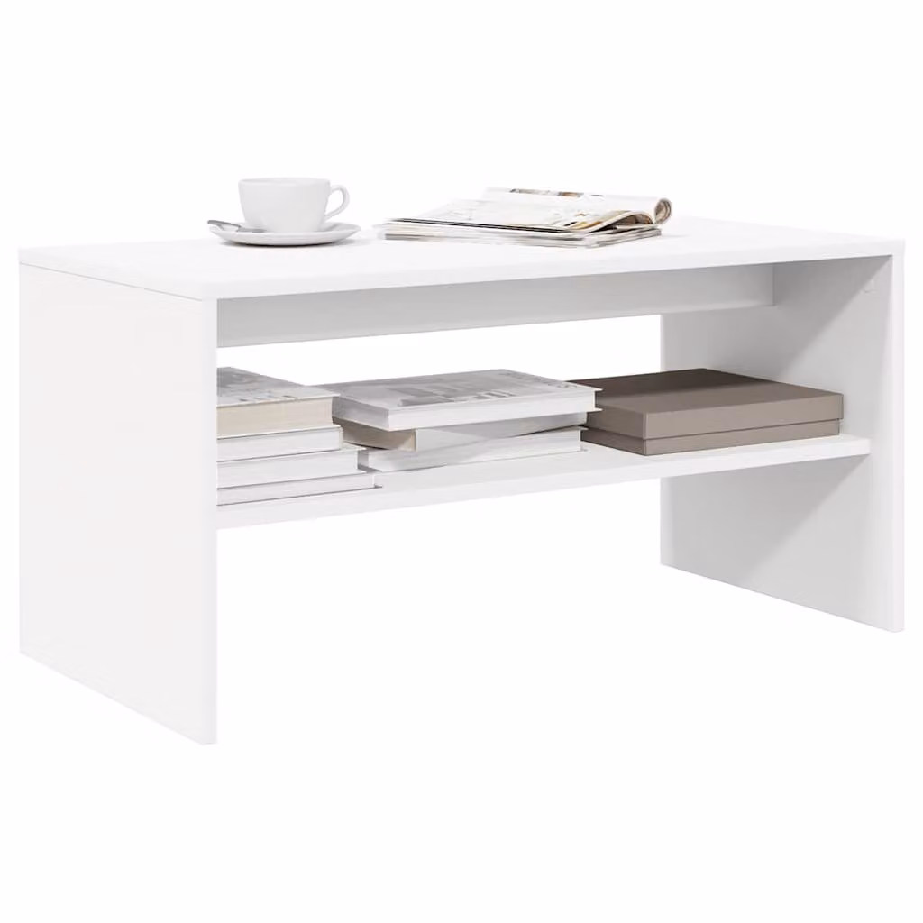 vidaXL Mobile Porta TV Moderno Bianco in Legno Multistrato L/P/H: 80 x 40 x 40 cm