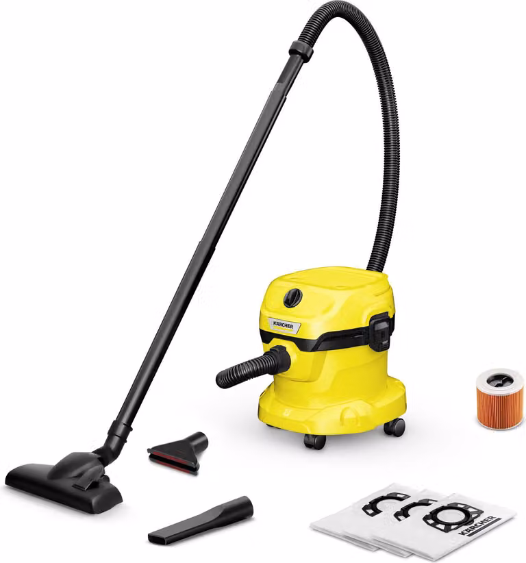 Karcher Kärcher WD 2 PLUS V-12/6/18/C HOME 12 L Aspiratore a tamburo Dry&wet 1000 W Sacchetto per la polvere