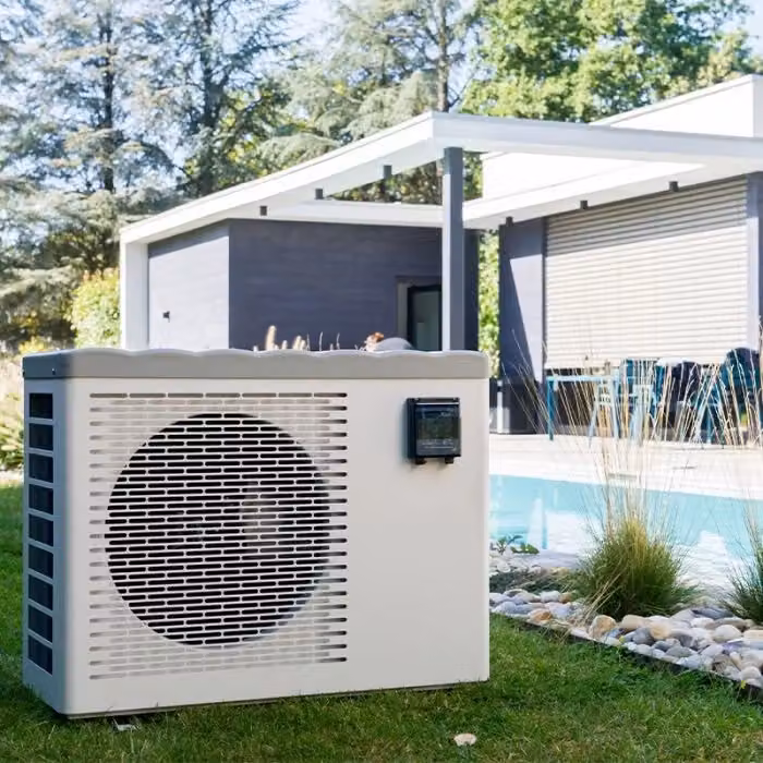 Pompa di calore AstralPool ECO ELYO-09 full inverter bianca per piscine fino a 45 m³ – 2