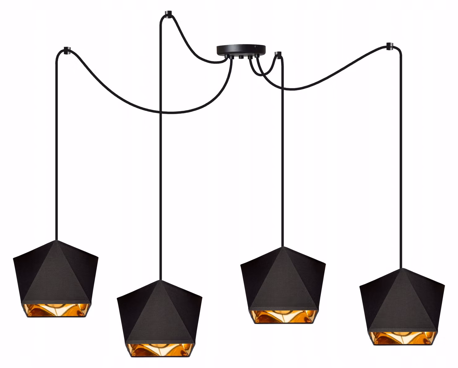 Loft Golden Spider Lampadario A Sospensione