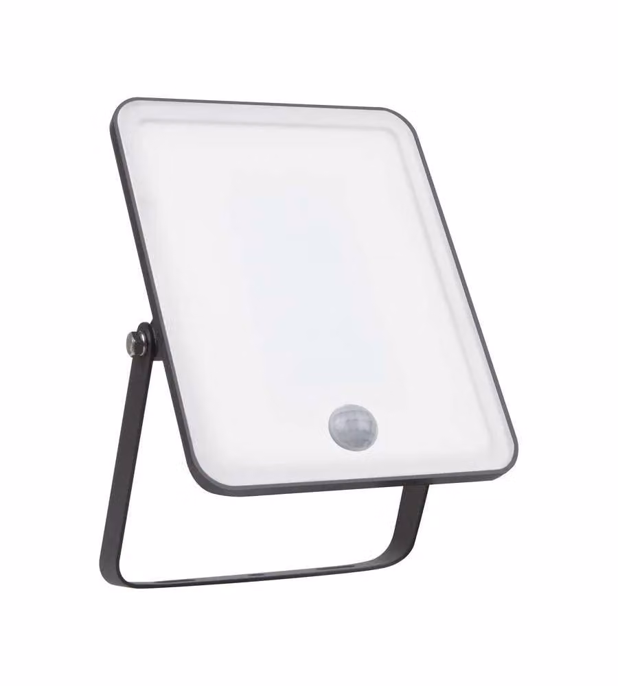 Faretto Proiettore LED Bianco Freddo Floodlight Essential con sensore di movimento 30W 4000K 2700lm