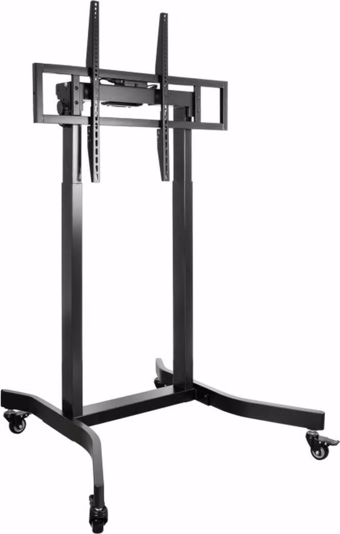 TooQ FSM02-B Supporto elettrico da pavimento con ruote per TV 55-100"/ fino a 120 kg