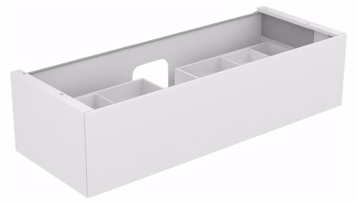 KEUCO EDITION 11 meuble sous-lavabo, 1 tiroir frontal, 1400x350x535mm, 31361270000, 31361270000