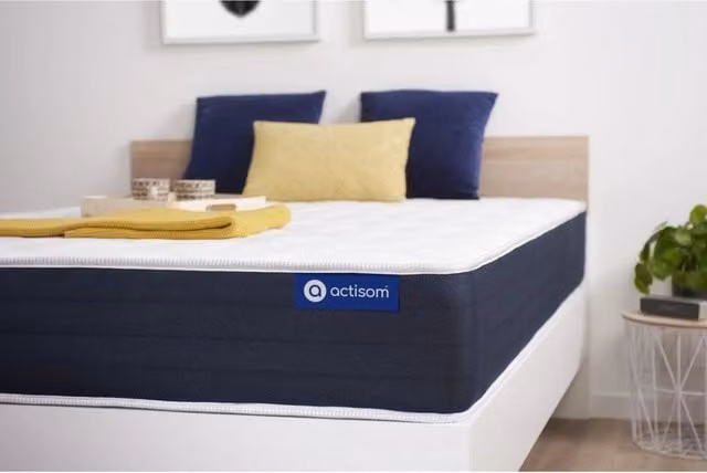 Materasso Actilatex sleep 120x190cm - Spessore : 22cm - Lattice e memory foam - Bilanciato