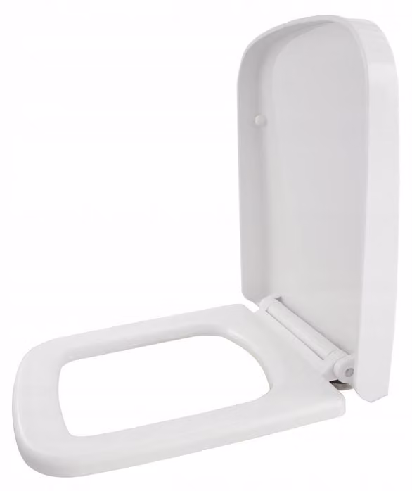 Granitan - Sedile per WC - Sedile da WC - 44 cm - Bianco - Accessori per il bagno - TANA