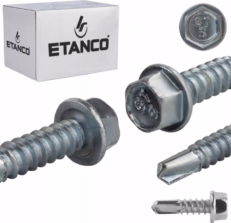 Viti autofilettanti GT5 5,5x19 mm (senza rondella) zincate