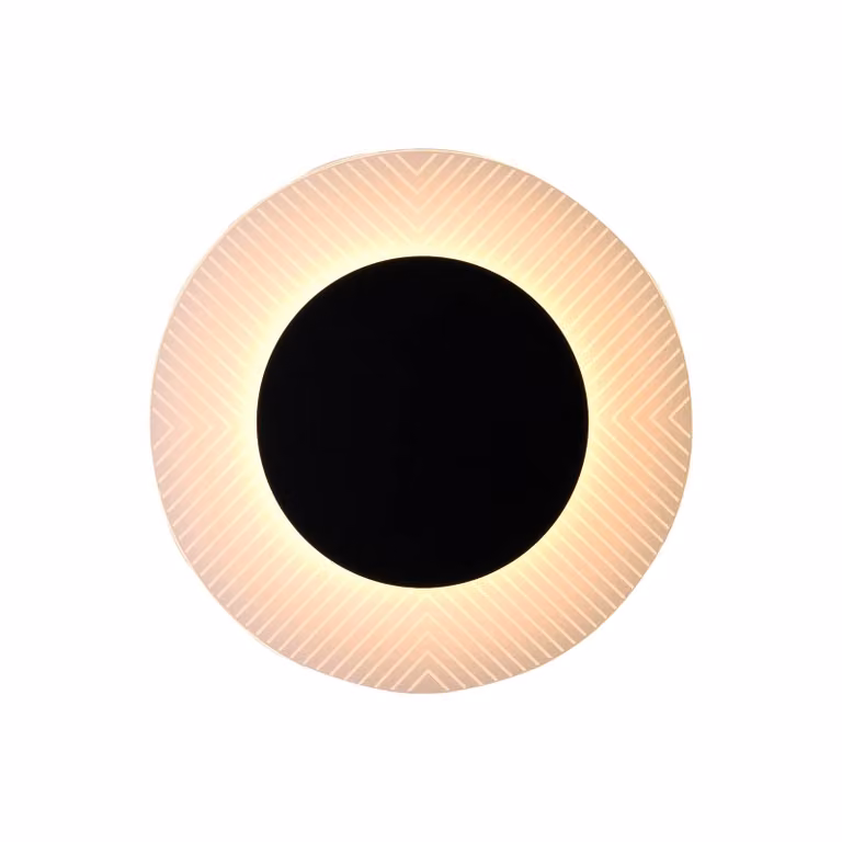 Viokef Applique da parete a LED Fantasia, Nero, Soggiorno / Sala da pranzo, Plastica, Moderno, Applique a LED
