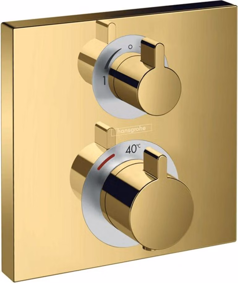 Termostato a incasso Ecostat Square ready set 2 consumatori PGO