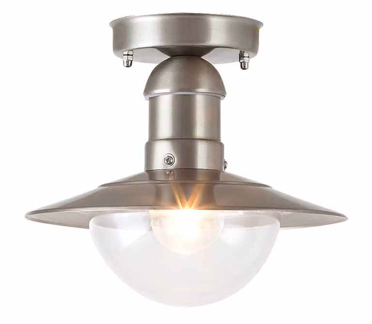 Lampada da soffitto mediterranea 1xE27 Oslo cromo satinato 8763 Rabalux