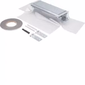 Hager BKFDE300145, Tappo terminale, Zama, Acciaio, Zincato, Avvitabile, conforme a DIN EN 50085-1, DIN EN 50085-2-2