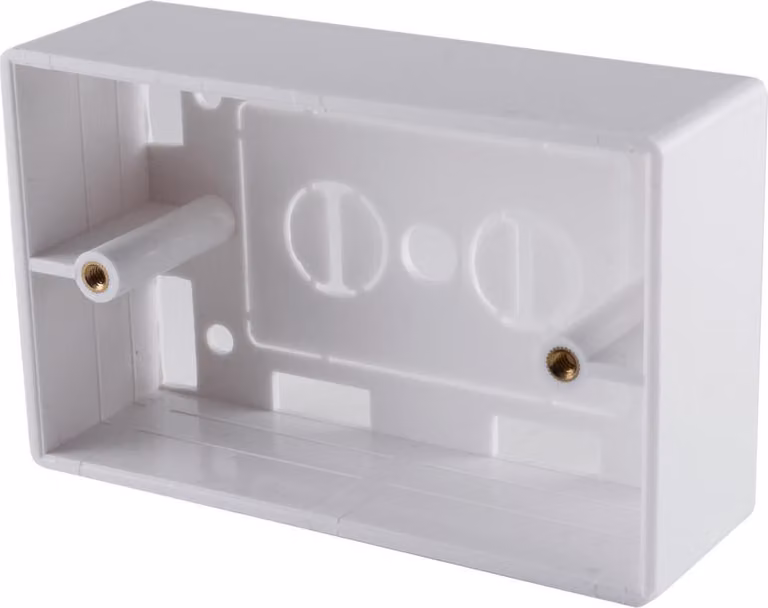shiverpeaks ®-BASIC-S--Custodia con chiave di volta per montaggio a superficie, bianco (BS08-10110)