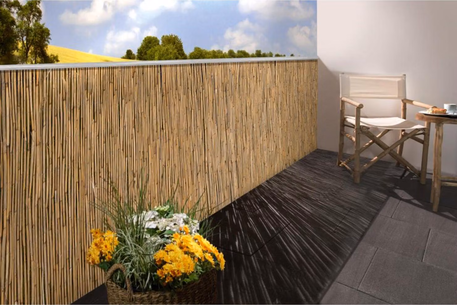 floraworld Tappeto di canna 200 x 600 cm comfort plus