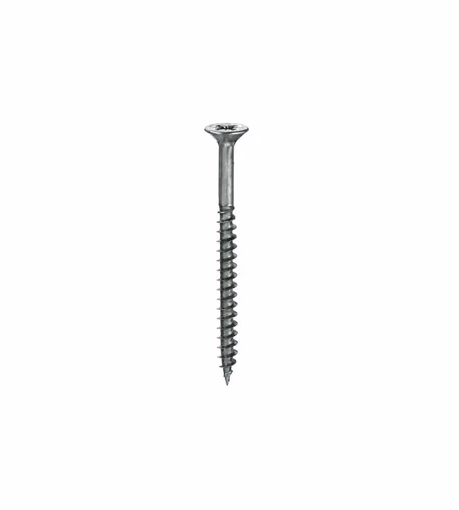 Viti Testa Piana Svasata 4 x 45 mm 10 pezzi