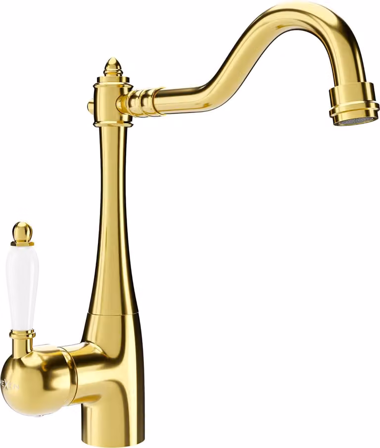 Mexen Carla rubinetto da cucina, oro - 670700-50