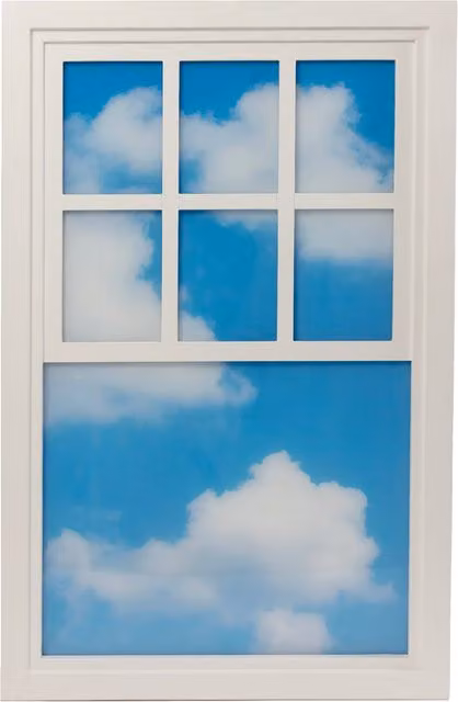 Lampada da parete Seletti Window bianca con tecnologia LED