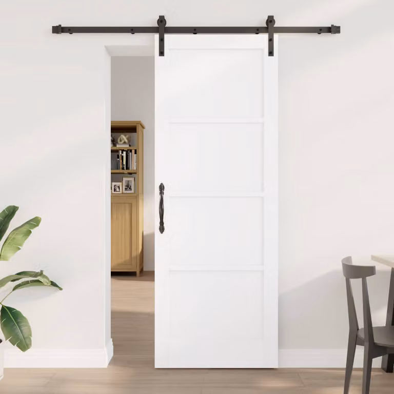 vidaXL Porta scorrevole 78 x 211 cm Legno Massello di Pino