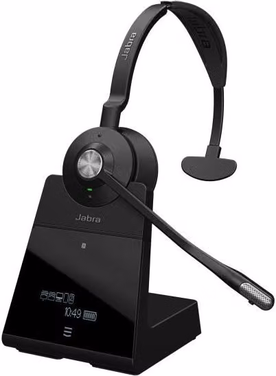 Auricolare Jabra Engage 75 SE On-Ear Bluetooth e USB-C Nero