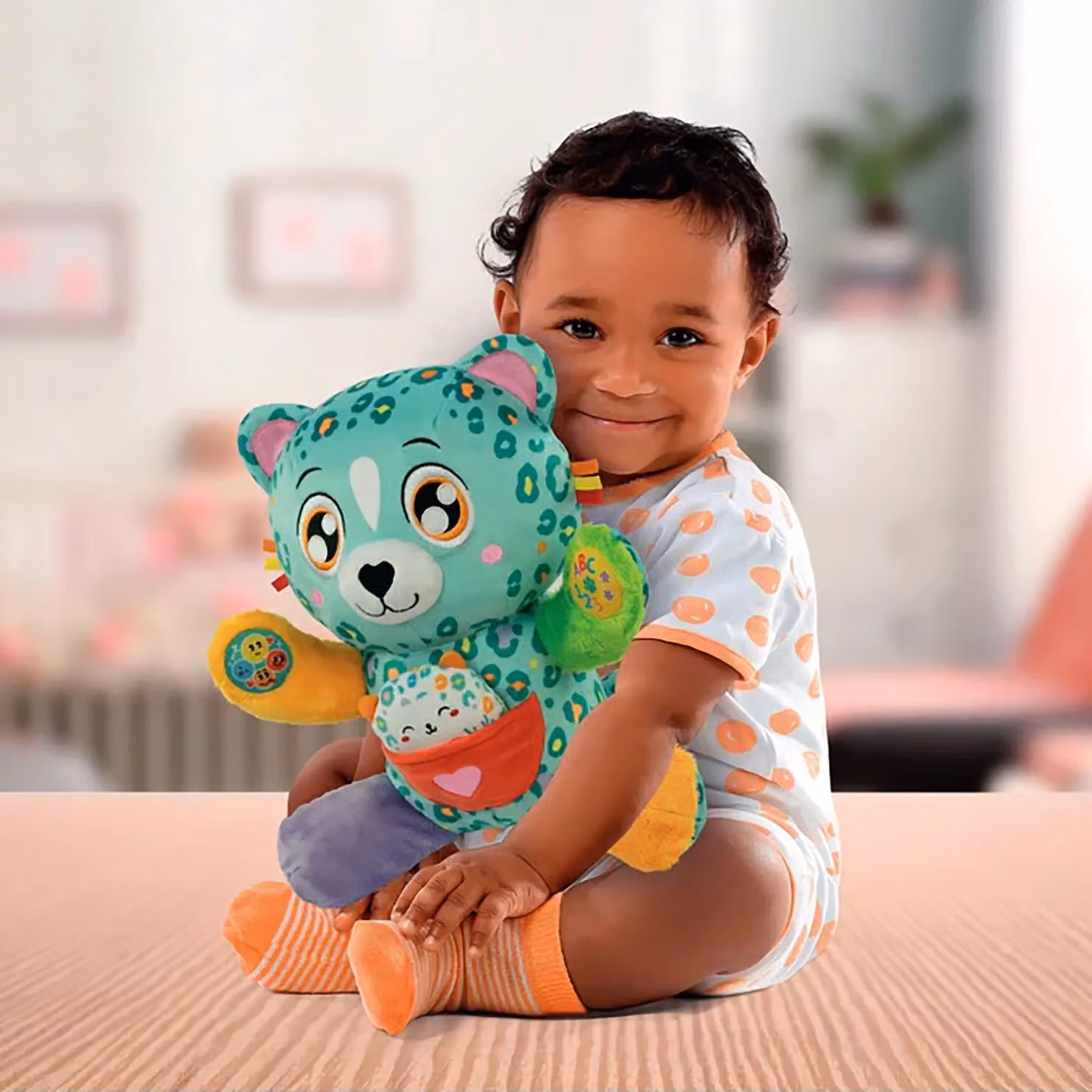 Clementoni Cleo e Leo Dolci Leopardi Parlanti Interattivi Multicolore – 2