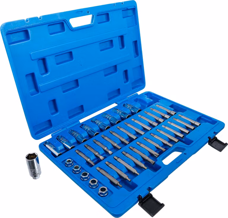 BGS Set di utensili per ammortizzatori 39 pezzi - 2086
