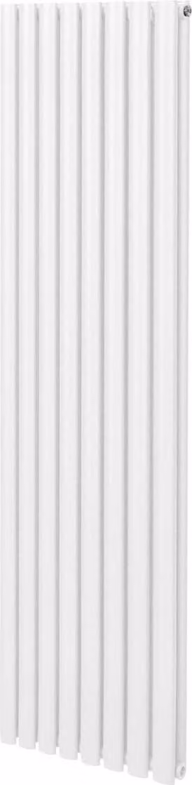 Radiatore tubolare ovale - 1800 mm x 480 mm - Bianco