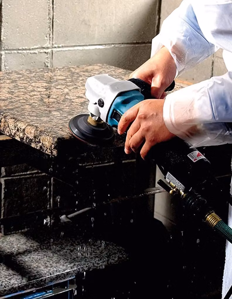Lucidatore di pietre con acqua Makita PW5000CH blu 900 W – 2