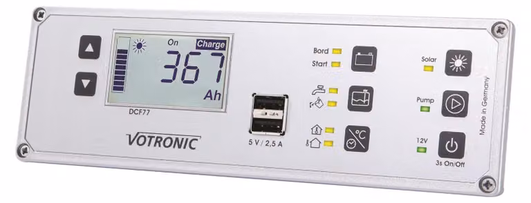 Kombipanel Jupiter 100, centralina solare, 100A, 12V/24V