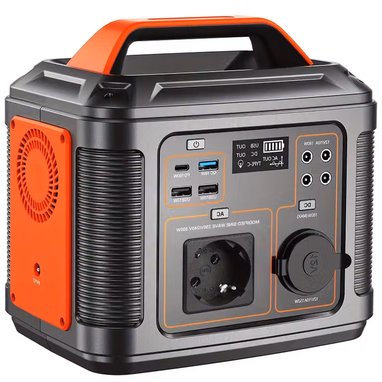 Centralina portatile di alimentazione - Power bank - Generatore - Alimentazione di emergenza - Batteria esterna - Potenza: 300W