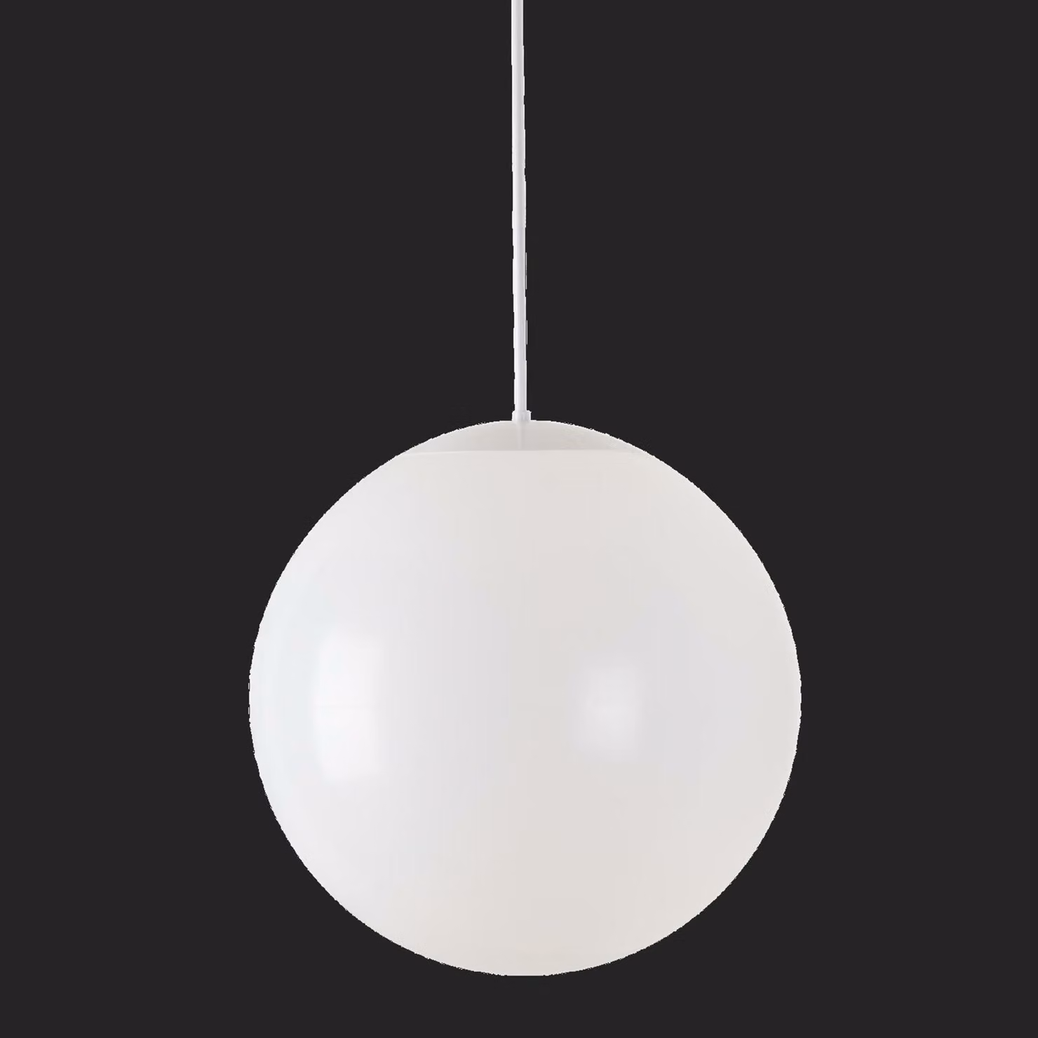 OSMONT ISI72141 ISIS P4 PM HP apparecchio a sospensione in plastica bianco IP40 3000 K 58W LED combinazione di emergenza 3 h