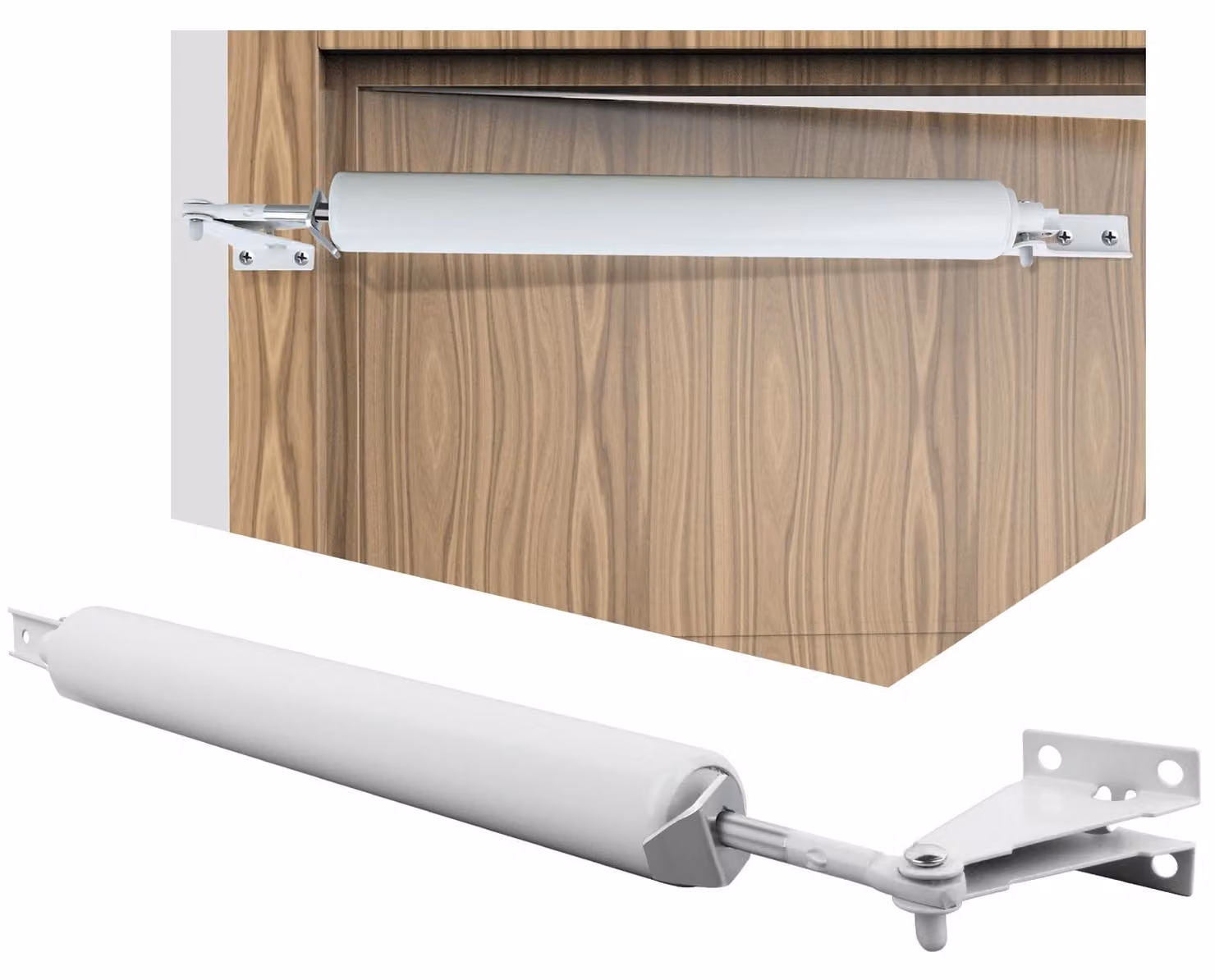 Serratura, bianco, sistema pneumatico standard per porte e chiusure per porte