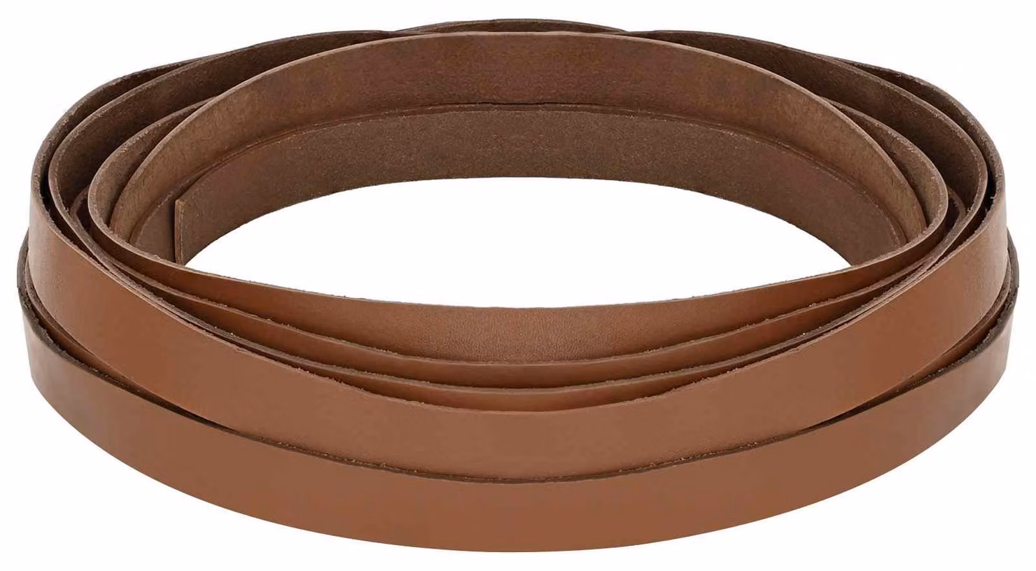 Cinghia in pelle, colore marrone, dimensioni 1000 x 1 cm, materiale: pelle