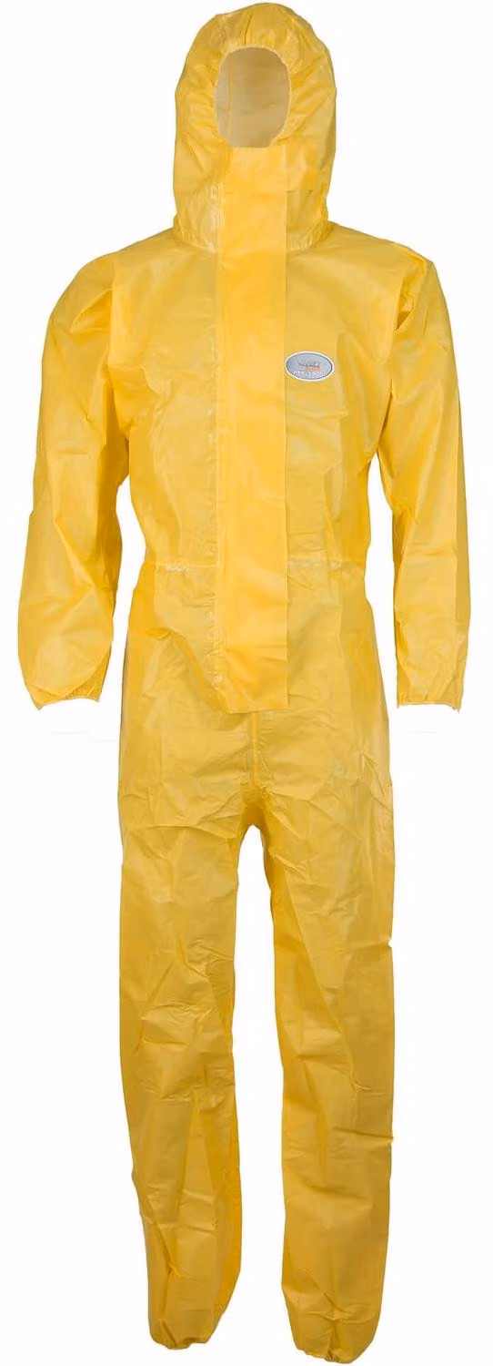 Tuta ASATEX CoverChem® gialla taglia XL - CC200/XL
