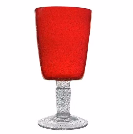 Calice da vino Memento Glass in vetro, Rosso, 6 pezzi
