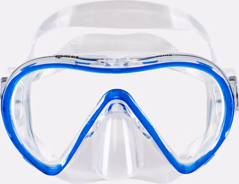 Maschera Mares VENTO, colore blu-chiaro