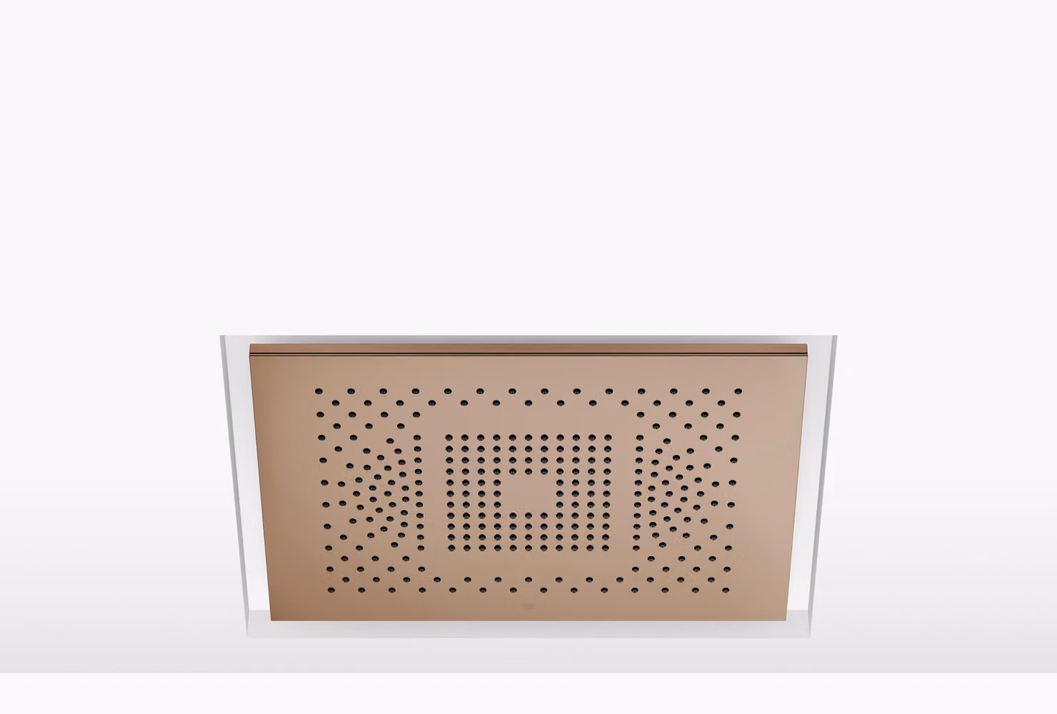 Dornbracht SERENITY SKY Panneau de pluie pour montage au plafond avec lumière, 41771979-42, 41771979-42