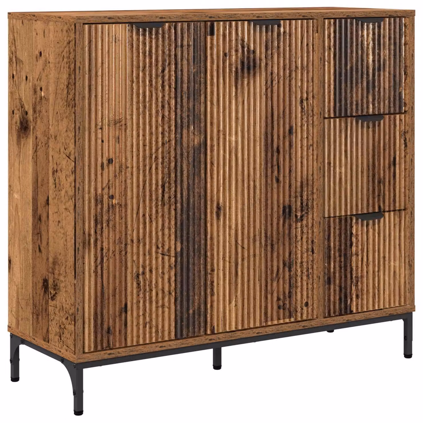 Credenza Legno vecchio 89,5 x 33 x 82 cm Legno multistrato