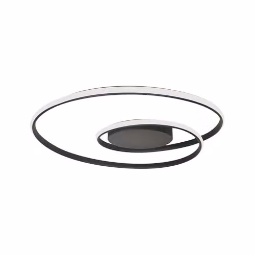 V-TAC Plafoniera LED 48W con Montaggio a Plafone TRIAC Dimmerabile Corpo Nero 62*62*10cm 3000K