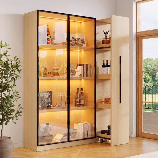 Armadio Multiuso con Ante ¨C Minimal ¨C Bianco, Legno, 110.5x35x160cm
