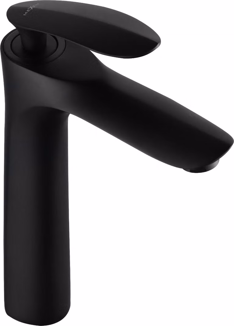 Mexen Lily rubinetto lavabo alto, nero - 73610-70