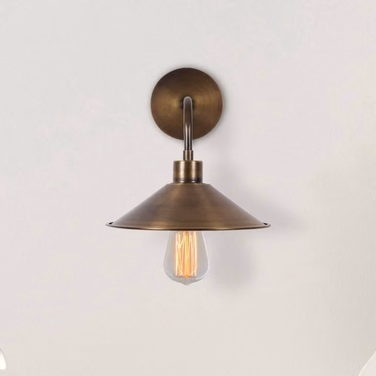 Applique da parete Berceste N-664 Opviq, dimmerabile, Bronzo / Ottone antico, Soggiorno / Sala da pranzo, Metallo, Applique