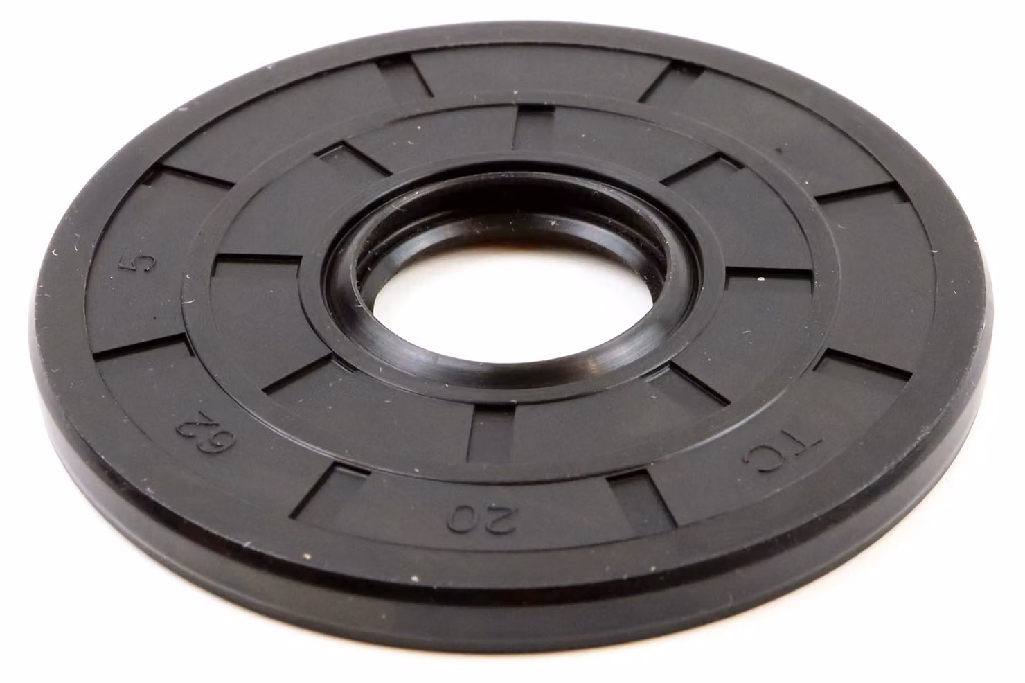 Guarnizione radiale per albero, dimensioni 20x62x5 mm, materiale NBR70, conforme alla norma DIN 3760