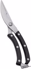 Trinciapollo in acciaio inox Ilsa colore nero diametro 25 cm