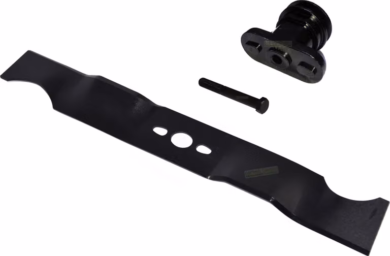 lama 51 CM + supporto lama + vite per tosaerba Scheppach con trasmissione