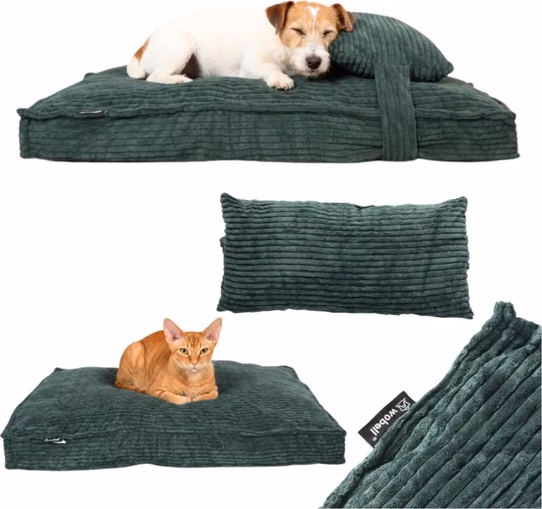 WOBELL | Cuccia per cani Cuccia per gatti Morbido letto Cuscino Materasso Tappetino 60x80 cm