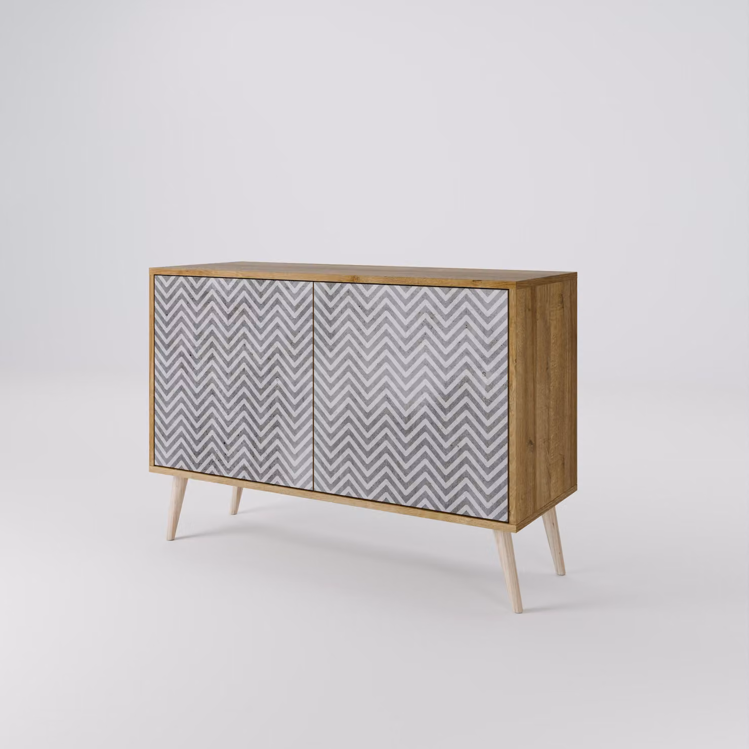 Cassettiera Spacerebels a 2 ante - credenza cassettiera - credenza alta - mobile guardaroba - soggiorno camera da letto - 57,5×111×42 (HxLxP)