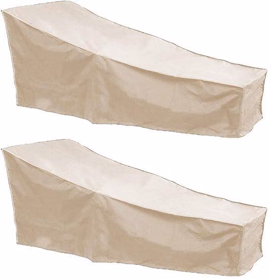 Mobili da esterno resistenti all'acqua - Resistenti alle intemperie - Elevata capacità di carico - 208 x 76 x 41 cm - Include una borsa per il trasporto