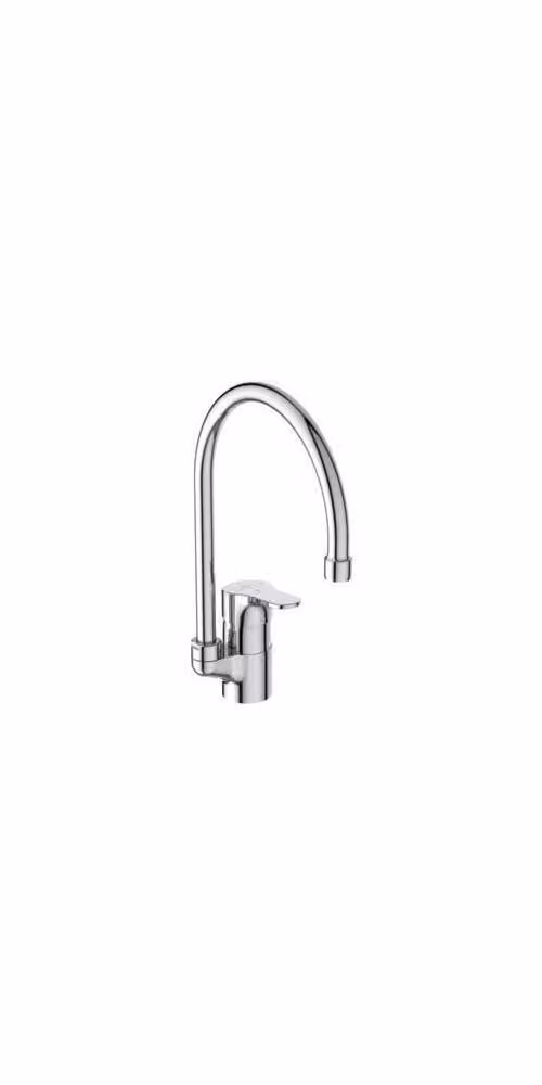 Miscelatore da cucina CERABASE bocca alta, sporgenza 200 mm cromo cromo